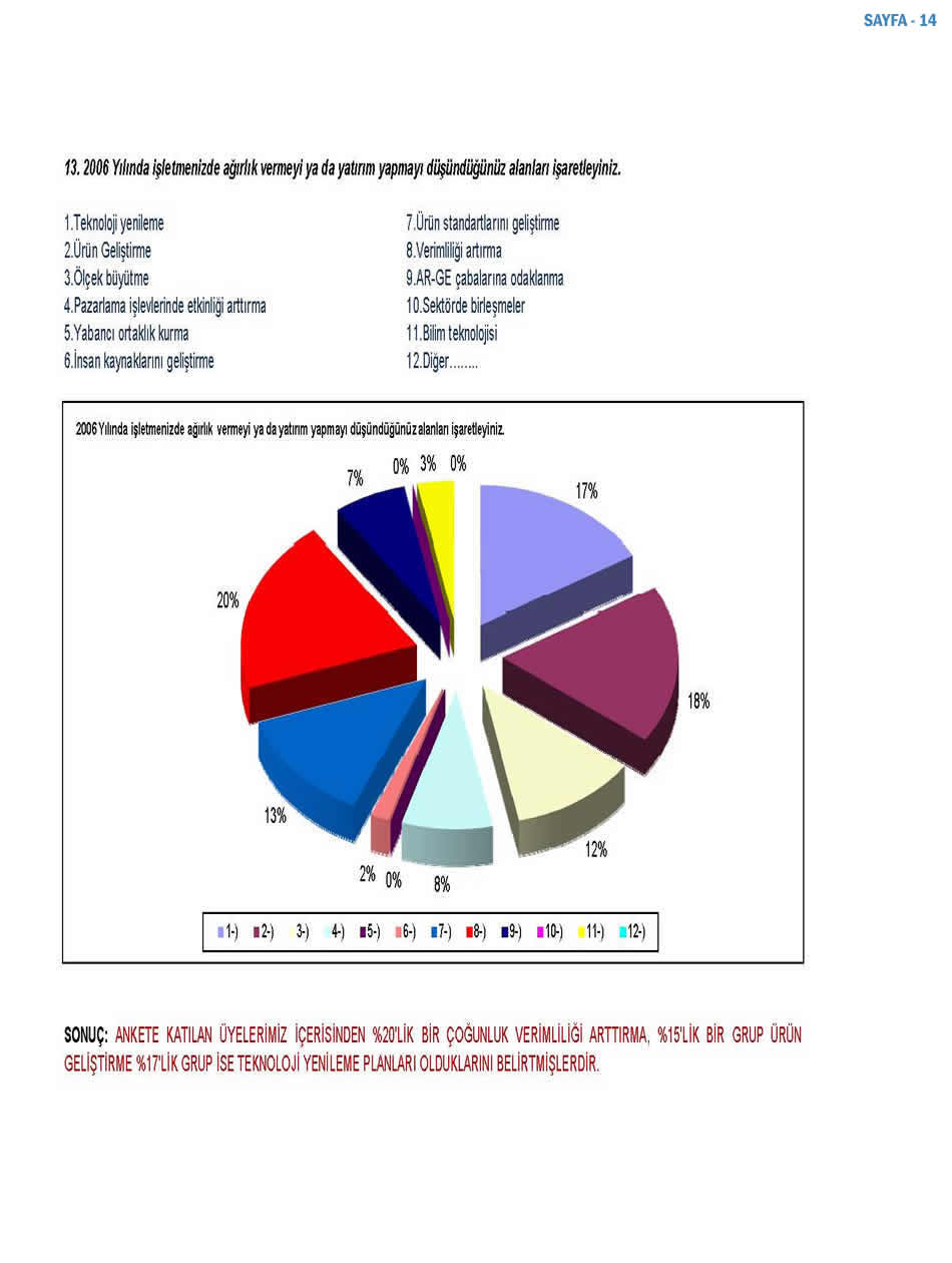 2006 Sanayici Anketi