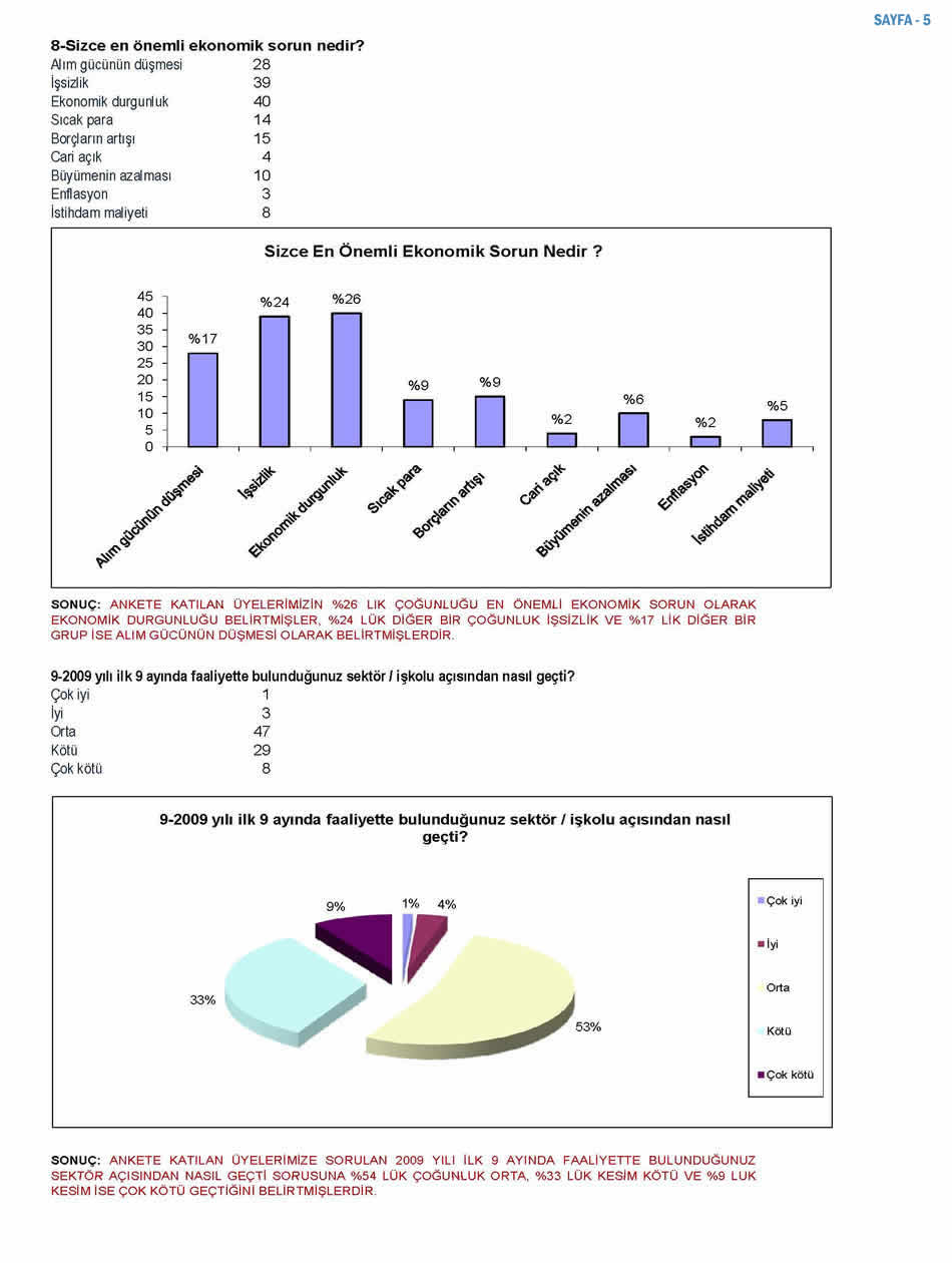 2009 Sanayici Anketi