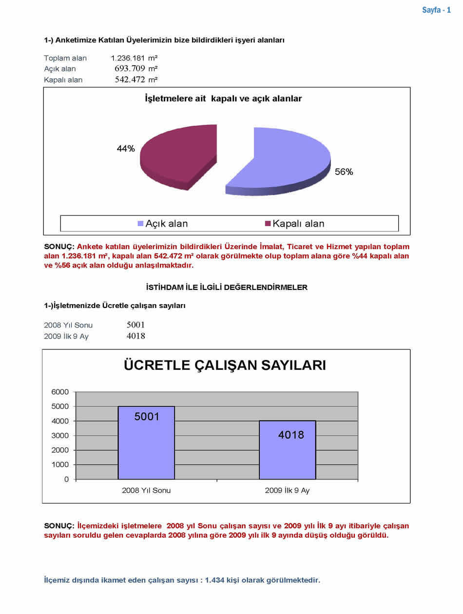 2009 Sanayici Anketi